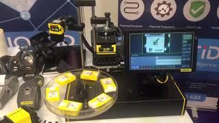 Live demo Cognex Camera - Insight 7800 machine vision system.