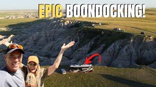 Amazing Boondocking spot at The Wall: RV Living