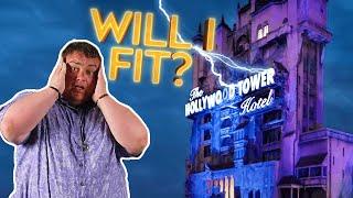 Fat Testing Tower of Terror at Disney World’s Hollywood Studios