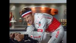 Tony Stewart and Jenson Button go biking Mobil 1 ad