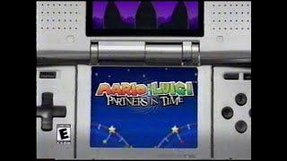 Mario & Luigi Partners in Time NDS Game Commercial (2005)