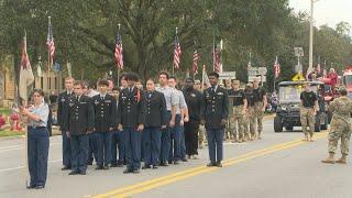 Veterans from Columbia County share their experiences on this holiday