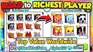 ROAD To #1 RICHEST PLAYER in PETS GO!! (Roblox)