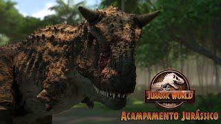 Indominus Rex Vs Toro | Carnotaurus Vs Indominus Rex | Jurassic World: Acampamento Jurássico