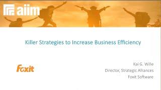 Killer Strategies to Increase Business Efficiency