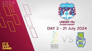  LIVE Jamaica vs Barbados - FINAL | Day 2 | CWI Men’s Under 19 2-Day Championships 2024