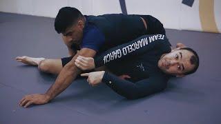 Marcelo Garcia: Elbow Push & Sit Up Escape vs Side Control