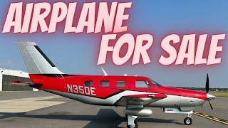 ️ I have a 2020 Piper M350 airplane with REALLY LOW Hours for sale ️