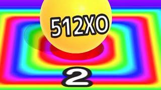 BALL RUN 2048 —  '512 XO' BALL IN 2048 MODE! (Gameplay*)