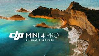 DJI Mini 4 Pro // Cinematic Lut Pack ( for D-LOG M 4K footage )