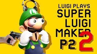 WHAT IS THIS MULTIPLAYER?!  | Luigi Plays: SUPER LUIGI MAKER 2 - PART 2