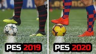 PES 2019 VS PES 2020 - GRAPHICS COMPARISON