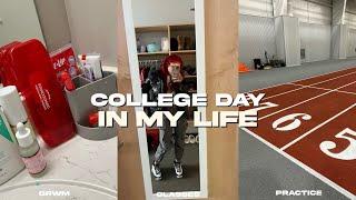 college day in my life: grwm, classes + track | indiana tech