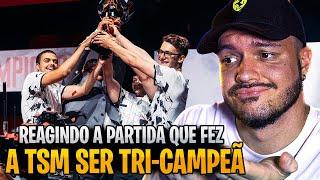 Reagindo a partida MILAGROSA da TSM para ser CAMPEÃ na ALGS YEAR 3 CHAMPIONSHIP! | APEX LEGENDS