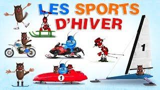 Foufou - Les Sports D'hiver/Learn winter sports for kids (Serie 01) 4K