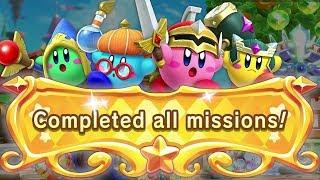 Super Kirby Clash - All Missions Completed! + All 900 Heroic Missions Showcase