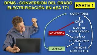 Cambio de grado de electrificación en AEA 771 - PARTE 1