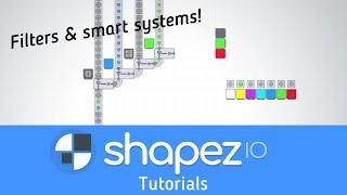 Shapez.io Alpha-Filters, Smart Factories & Automation