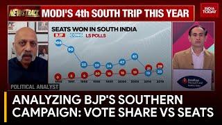 Prime Minister's Campaign in South: Will BJP's Vote Share Increase Translate into Seats?