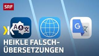 Übersetzer Apps im Test: Welches ist die beste? | 2023 | Kassensturz | SRF