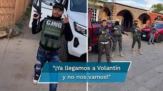 Video de convoy del CJNG se hace viral