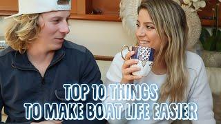 Top 10 Must have items for boatlife | Living on your sailboat | Sailing Sunday