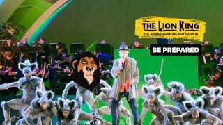 “Be Prepared” performed by Jeremy Irons at Disney’s Lion King 30th Anniversary at the Hollywood Bowl