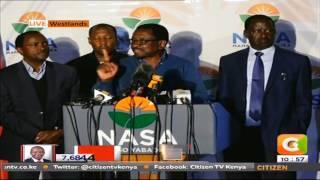 James Orengo speech after the Presidential results were trickling in