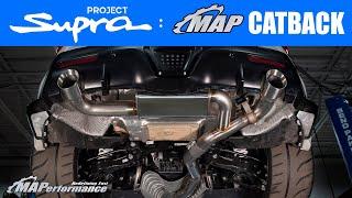 MAPerformance A90 MKV 2020 Toyota Supra Catback Exhaust