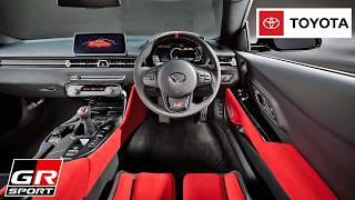 Toyota Supra A90 Final Edition - interior, details, pecs