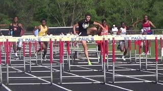 Trey Cunningham 13.35 110 hurdles to win Mobile Challenge