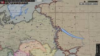 Heart of iron IV timelapse  1941 barbarossa with AI control germany