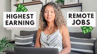 The 10 Top Paying Work From Home / Remote Jobs In 2021