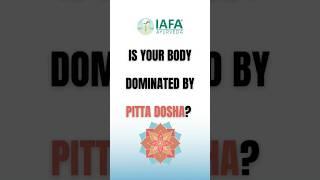 How to Reduce Pitta Dosha Naturally? #shorts