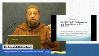 Fusion; Sh.Usman Dan Fodiyo | Minarets and Thrones: Class 12 | Sh. Abdullah Hakim Quick