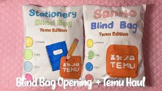 SANRIO TEMU BLIND BAG + TEMU HAUL! | applefrog