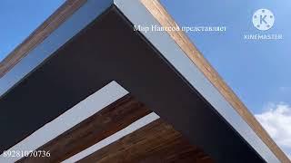 Терраса в современном стиле Хай-Тек компании …Мир Навесов...
