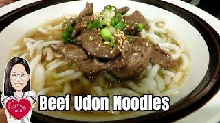 Beef Udon Noodles Soup Cooking with nynnie | How to cook Beef Udon Noodles | nynnie me