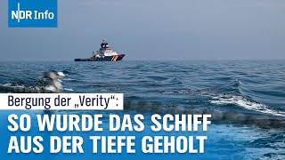 Schwierige Bergung: Frachter ‘Verity’ nach Kollision in der Nordsee geborgen | NDR Info