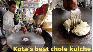 Kota's Best Tadka Kulcha and Masala  kulcha | Indian Street Food