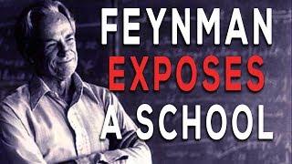 Richard Feynman's Criticism on School Systems