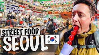 $5 STREET FOOD in SEOUL  Gwangjang Market