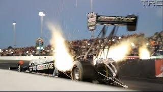 John Force battles daughter Brittany Force for the first time! - Top Fuel Race -