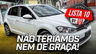 10 CARROS QUE NÃO TERÍAMOS NEM F0D&ND0! Entenda o por quê desse ABSURDO!