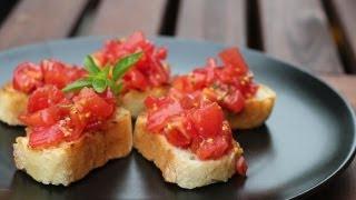 Bruschetta Rezept - Der Bio Koch #533