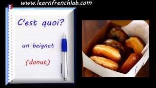 Learn French Lab | French Cakes Vocabulary