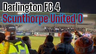 Darlington FC 4-0 Scunthorpe United