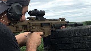 ACR Suppressed at 450 Yards! - AAC Mini4, ACOG TA01