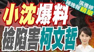 京華城案開庭 沈慶京首次應訊稱「我完全無罪.檢察官要我咬柯文哲」 | 小沈爆料 檢陷害柯文哲【張雅婷辣晚報】精華版@中天新聞CtiNews