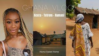 My First Time Visiting the Village! FAMILY VLOG  Accra - Kumasi - Tetrem  | TWI BROFO SERIES FINALE